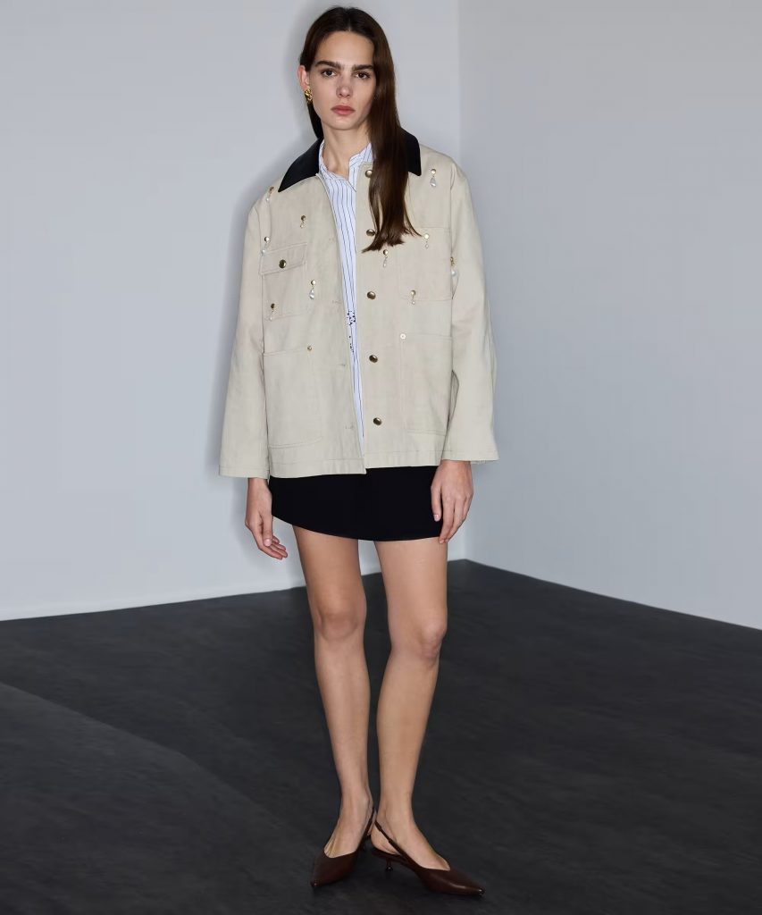 İPEKYOL İnci Taşlı Ceket IS1260012029