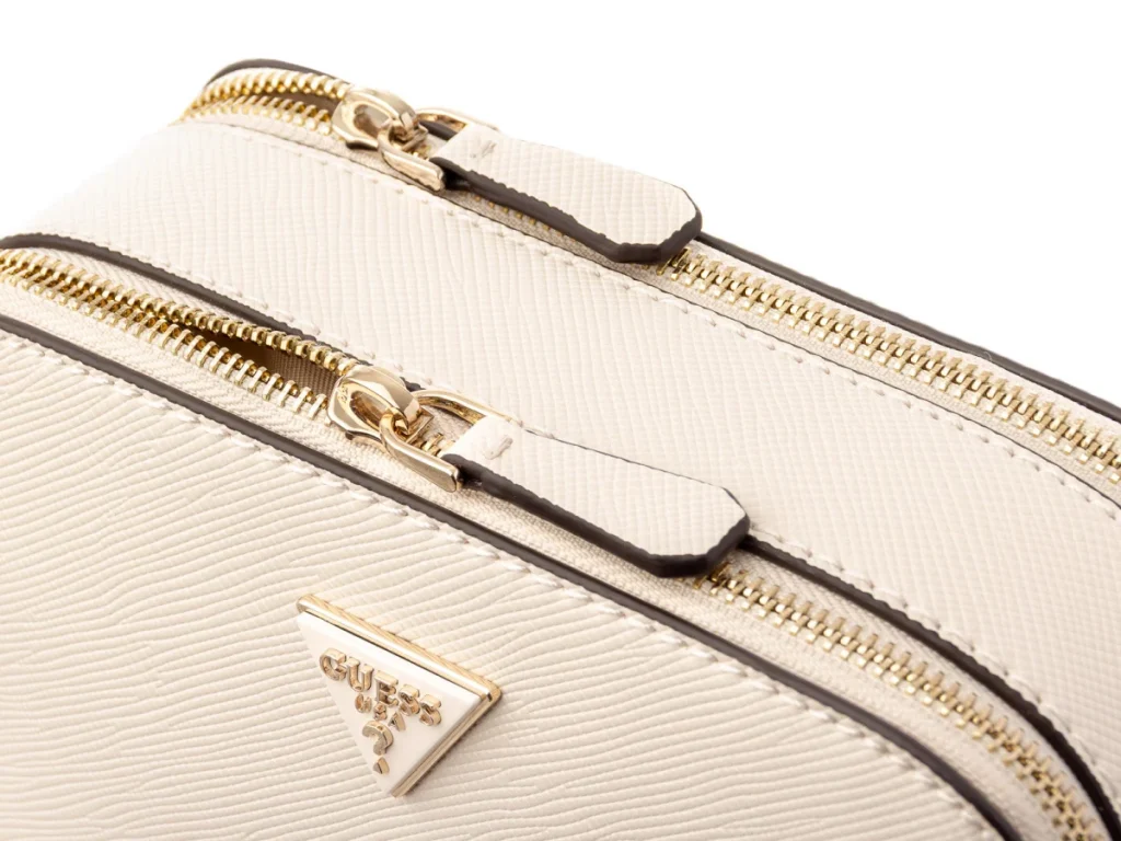 GUESS Noelle Saffiano Mini Çapraz Çanta HWZG9672140 - VİZON