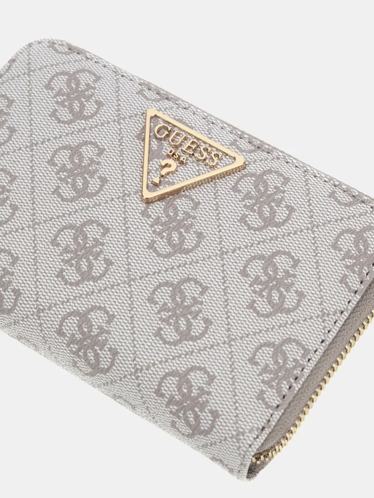 GUESS Laurel 4G Logolu Cüzdan SWSG7459140 - kemik