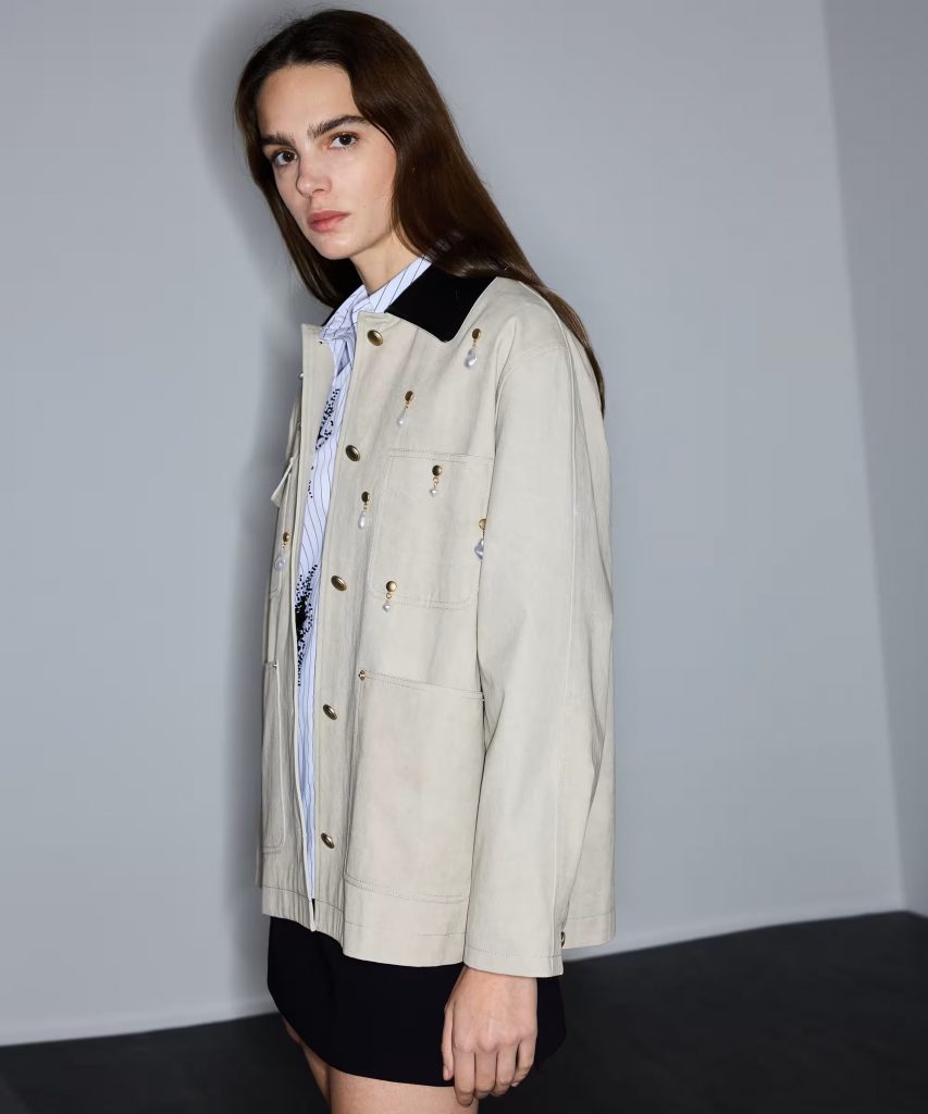 İPEKYOL İnci Taşlı Ceket IS1260012029