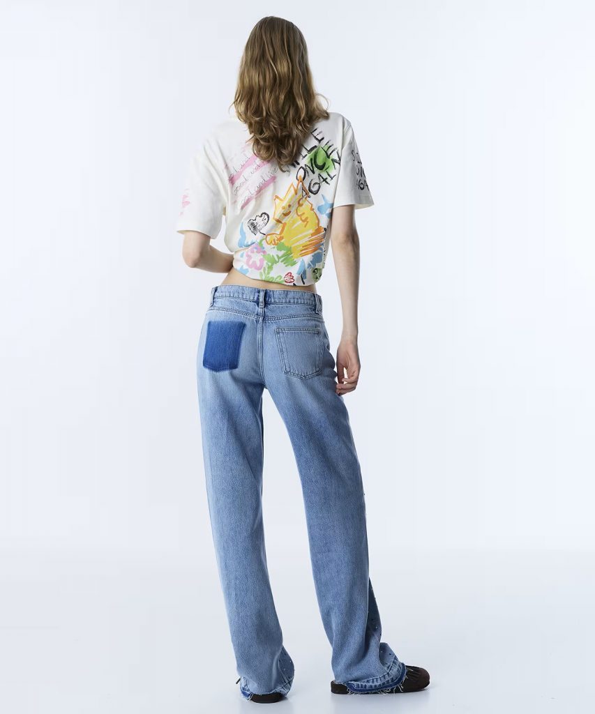 TWİST PANTOLON TS1260018031 - A.İNDİGO