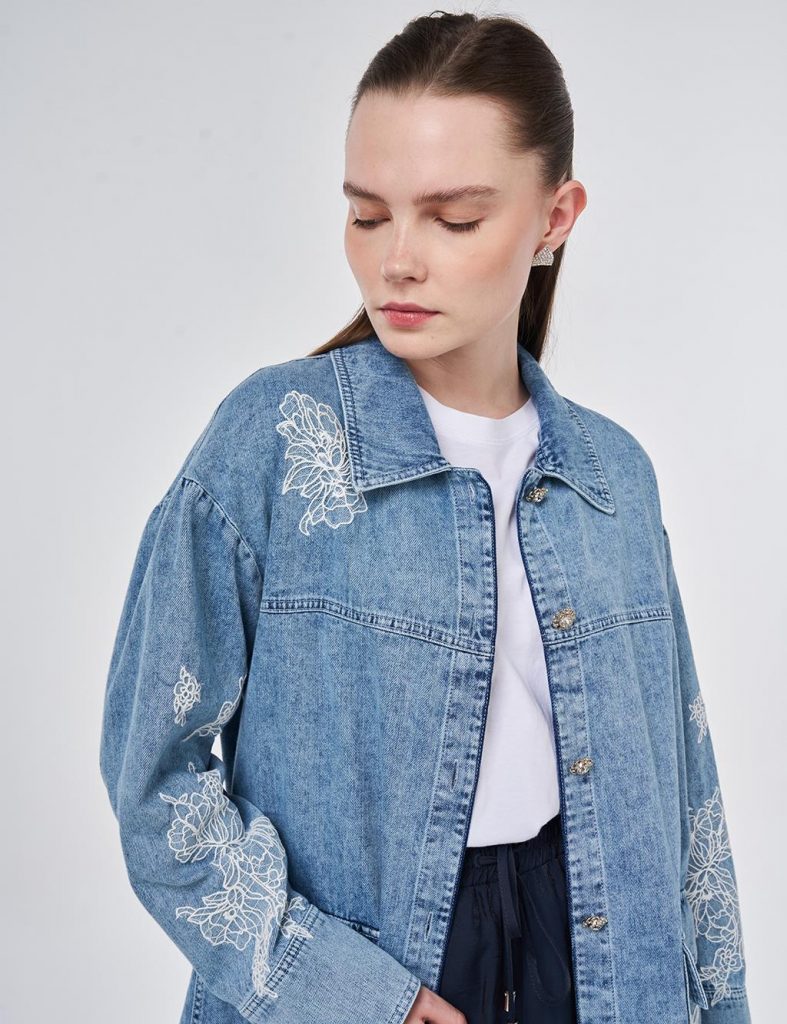 KAYRA Nakışlı Ceket 73011 - KARMA