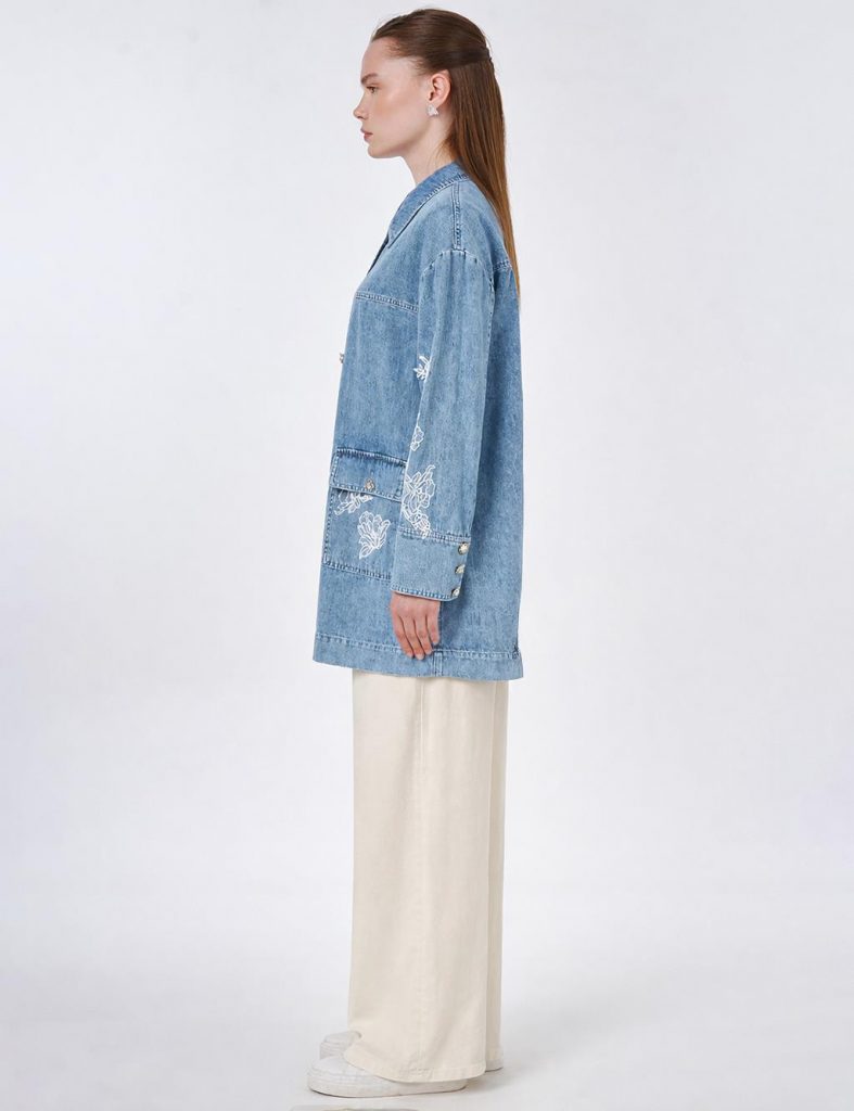 KAYRA Nakışlı Ceket 73011 - KARMA