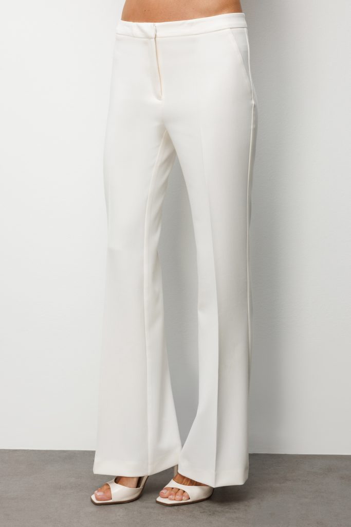 EKOL İspanyol Paça Düşük Bel Pantolon 1004 - BEJ