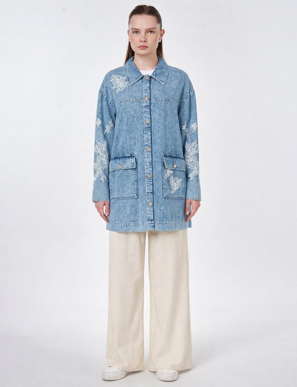 KAYRA Nakışlı Ceket 73011