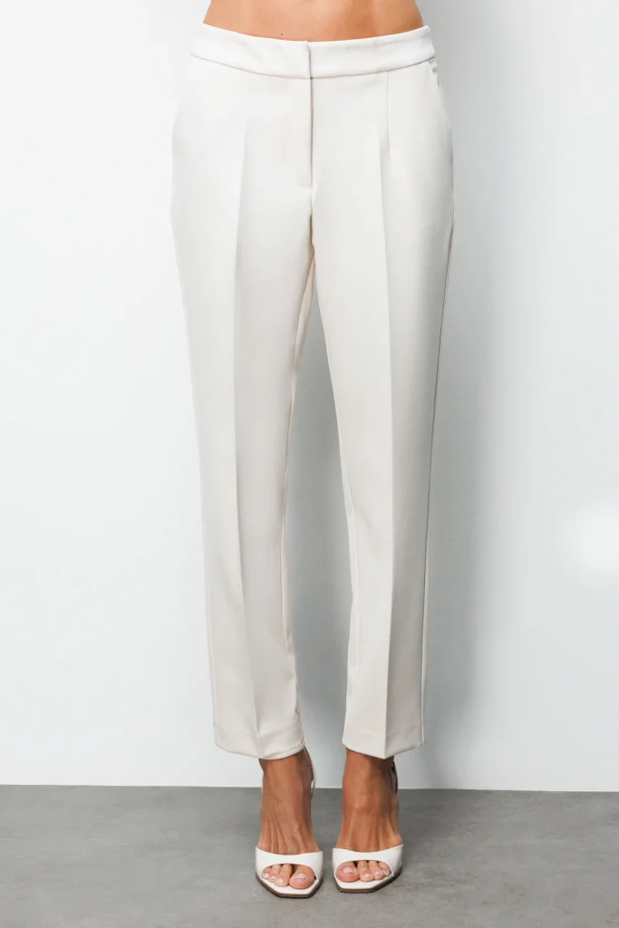 EKOL Düz Paça Pantolon 1008 - BEJ