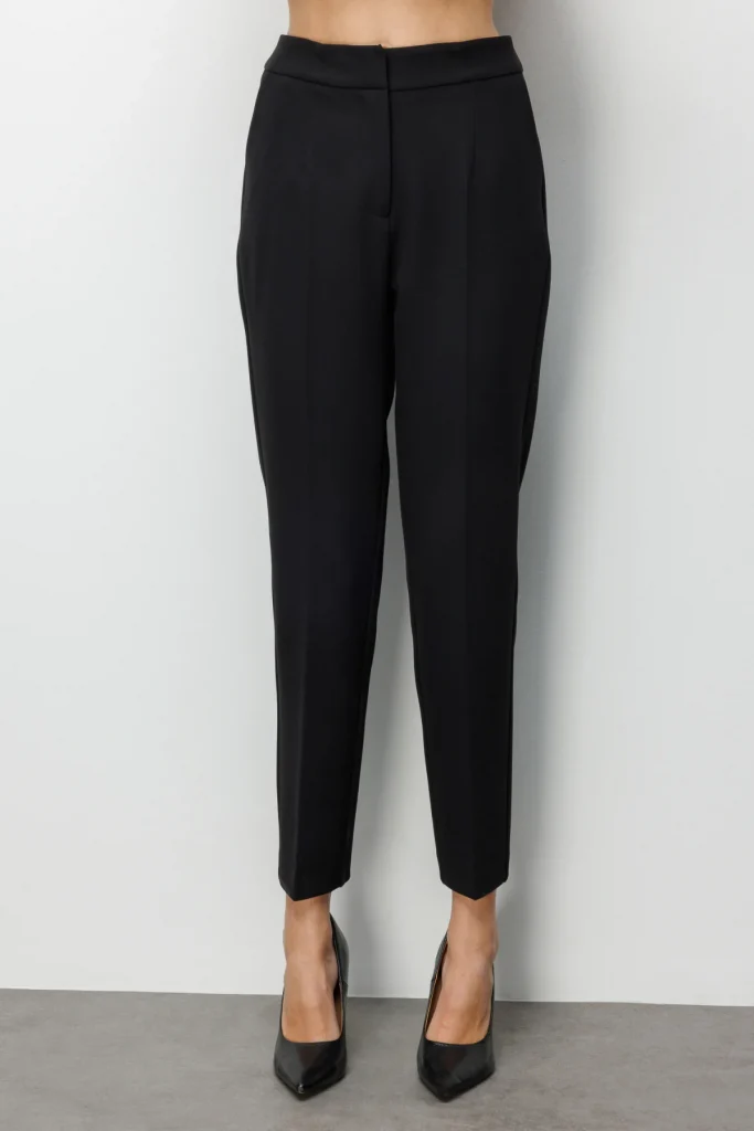 EKOL Düz Paça Pantolon 1008 - Siyah