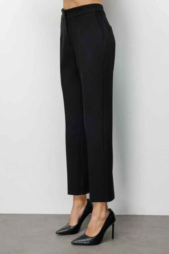 EKOL Düz Paça Pantolon 1008 - Siyah