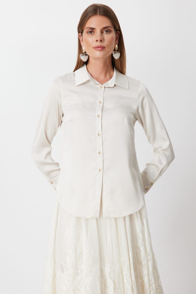 EKOL Pens Detaylı Polo Yaka Gömlek 2002 - inci