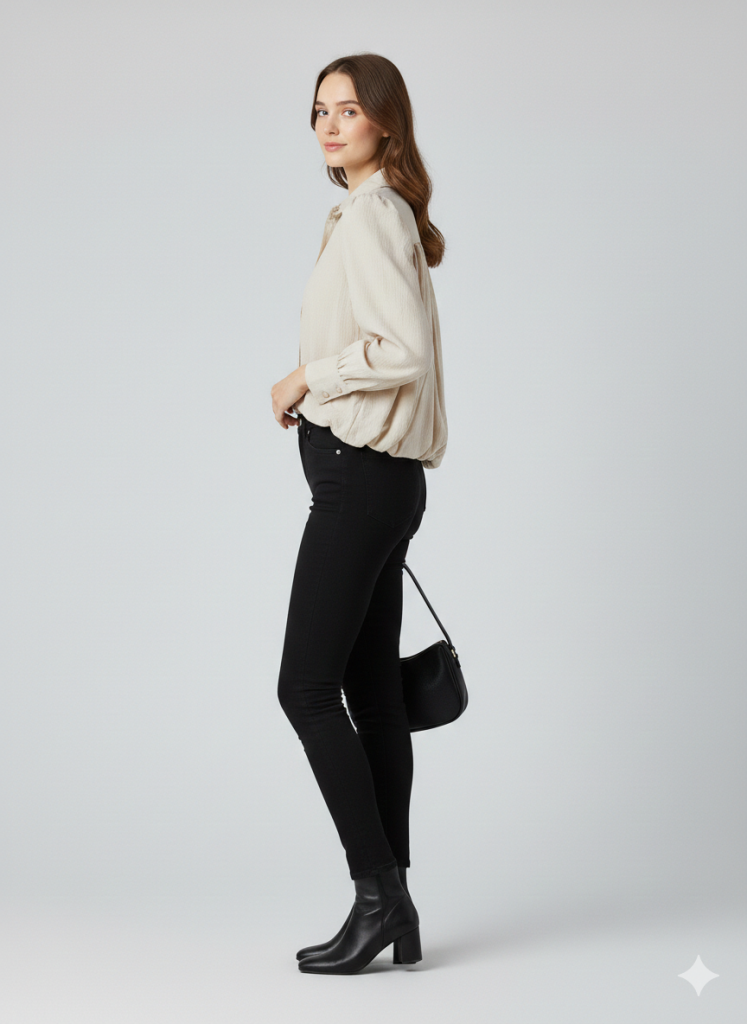 BDK  Balon Kol Büzgülü Kısa Ceket 0050