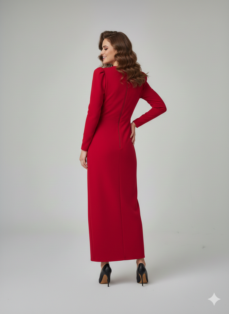 ALFABETA Önü Kurdelalı Abiye 5625