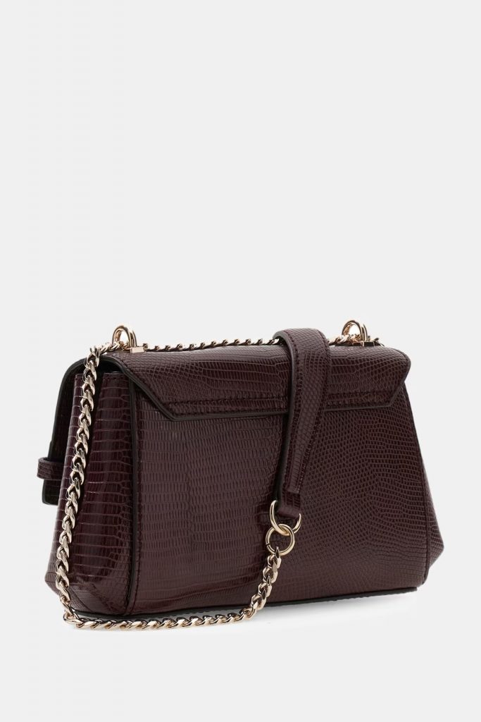 GUESS Melinda Mini Çapraz Çanta HWKL9933780 - bordo