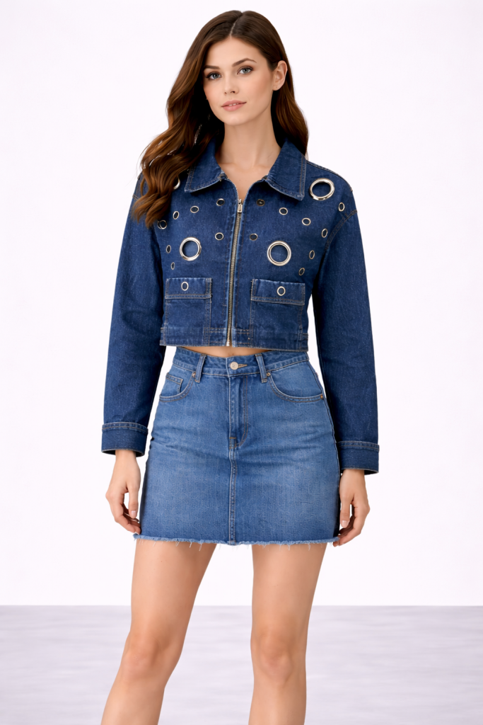 BDK Yaka Kot Ceket 0748