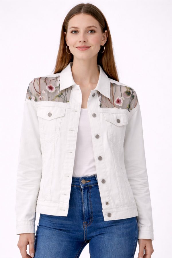 BDK Sırt Detaylı Kot Çeket  X228