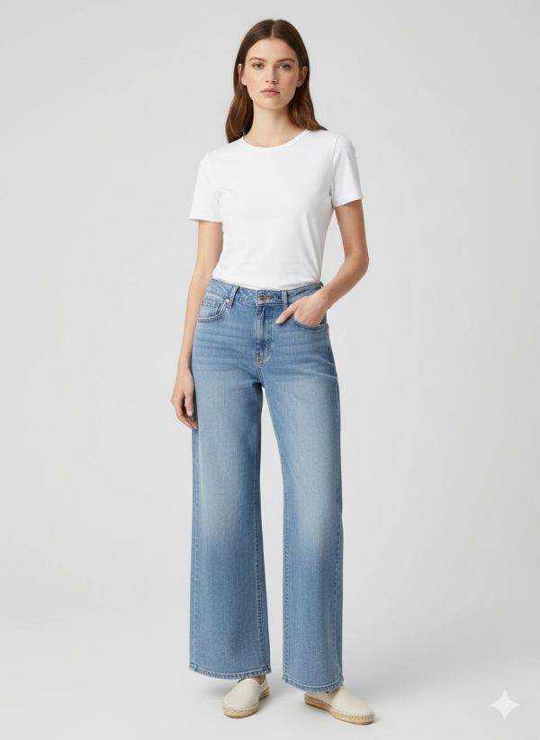 BDK Geniş Paça Pantolon 8603-1