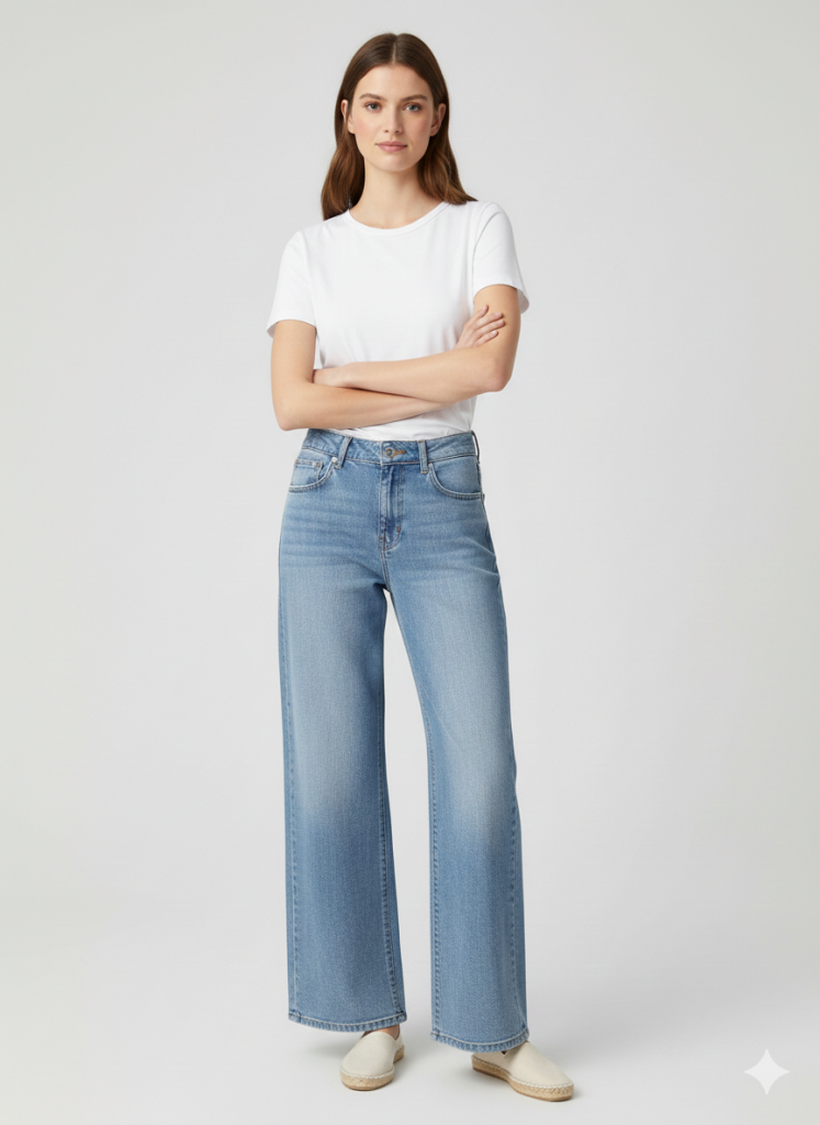 BDK Geniş Paça Pantolon 8603-1