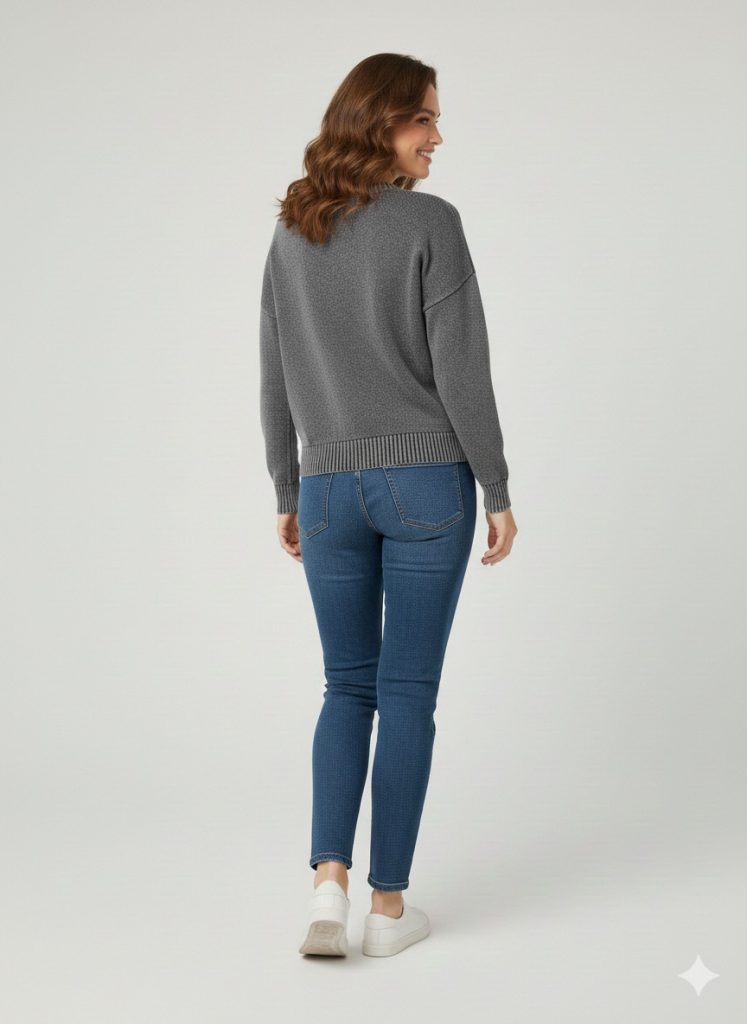 BDK TRİKO Aksesuar İşlemeli Bluz 161-1