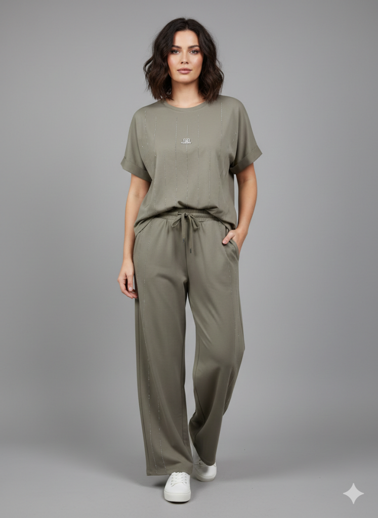 DOSSO DOSSİ Taş İşlemeli Takım  26011