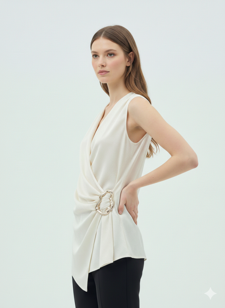 EKOL Yandan Tokalı Bluz 2010