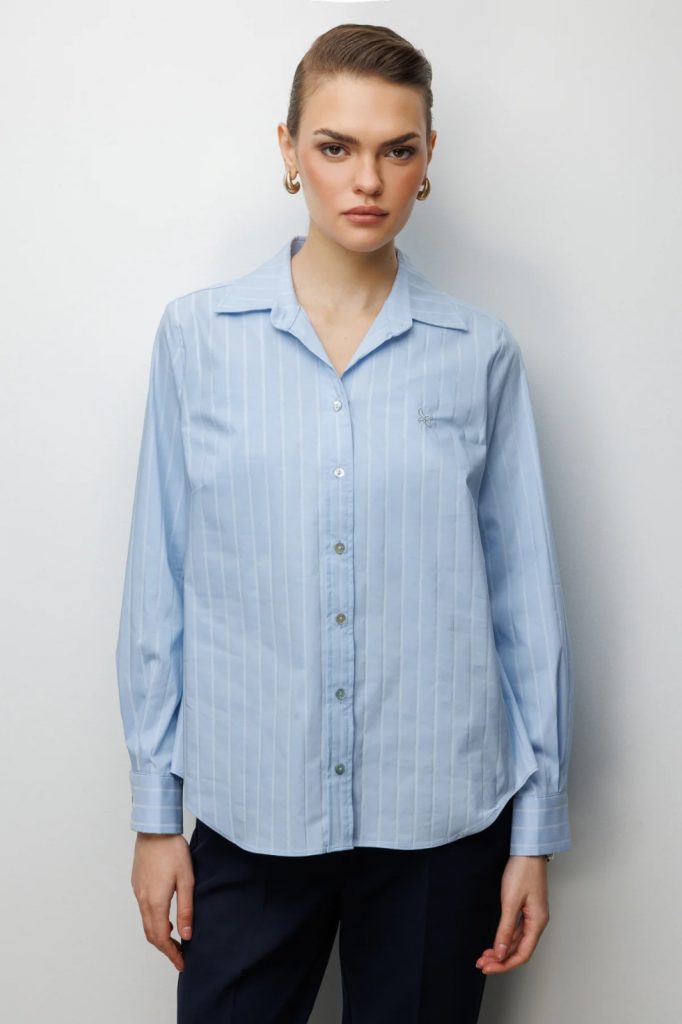 EKOL Çizgili Gömlek 2022