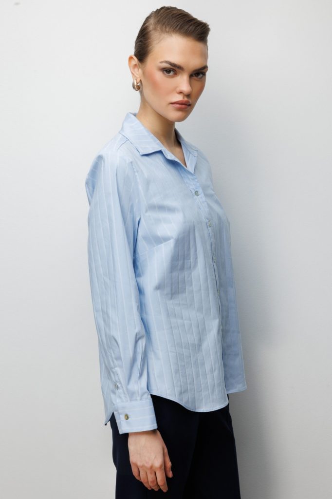 EKOL Çizgili Gömlek 2022