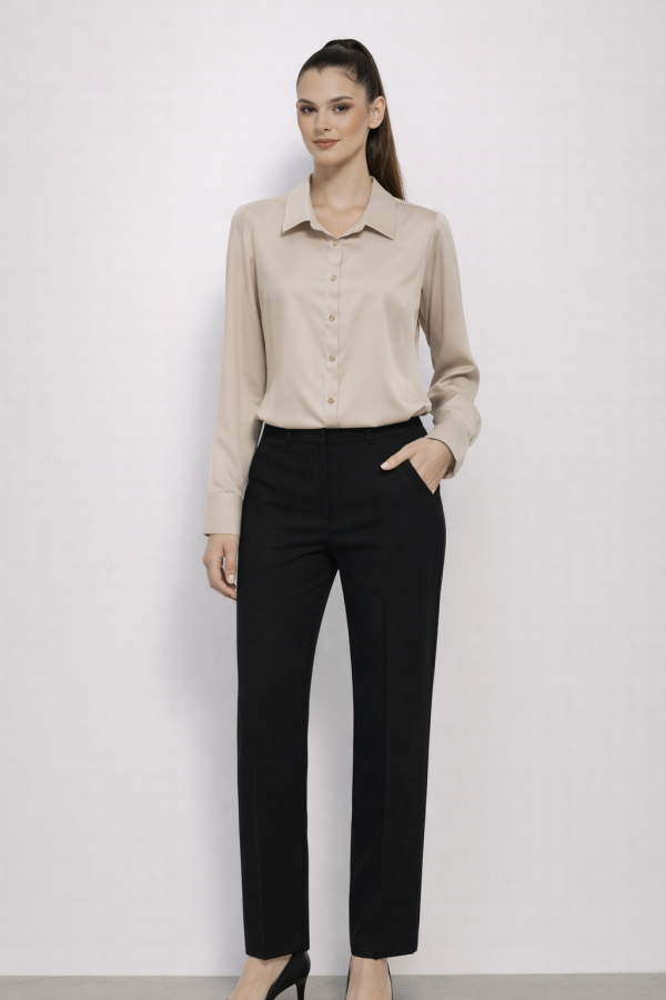 EKOL Klasik Kadın Gömlek 2502