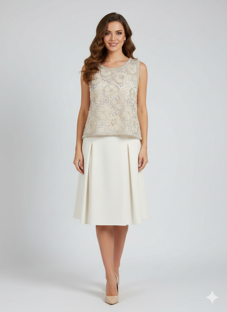 EKOL Kolsuz Taş İşlemeli Bluz 2856