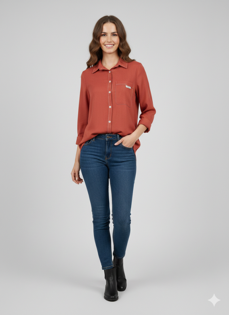 EKOL Klasik Spor Gömlek 2986