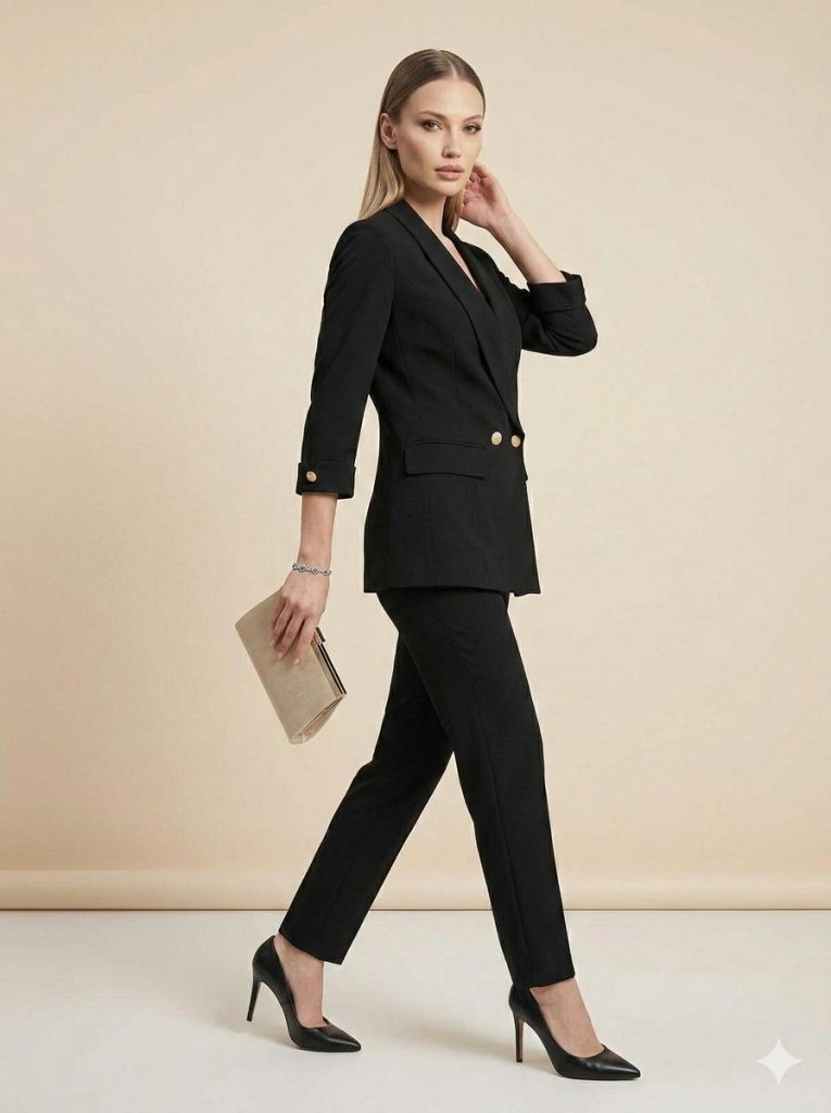 EKOL Şal Yaka Blazer Ceket 1106