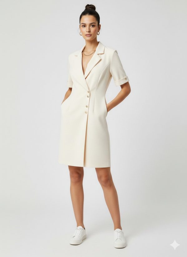 EKOL Midi Boy Elbise 6020