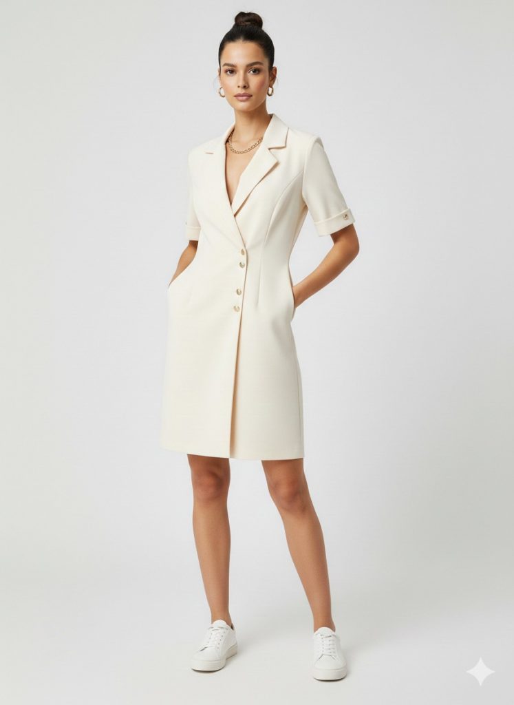 EKOL Midi Boy Elbise 6020