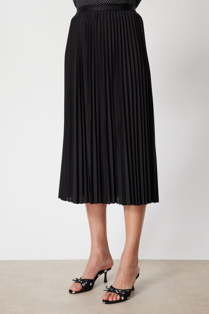 EKOL Ekol Piliseli Midi Etek 3960