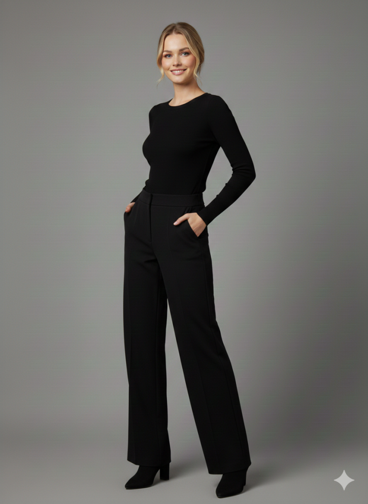 EKOL Klasik Bol Paça Pantolon 1144