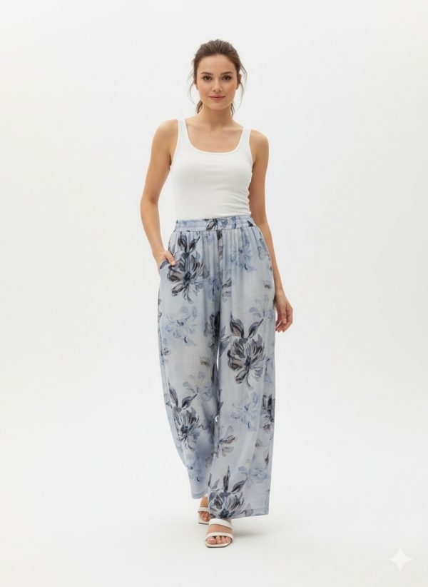 EKOL Desenli Pantolon 2908