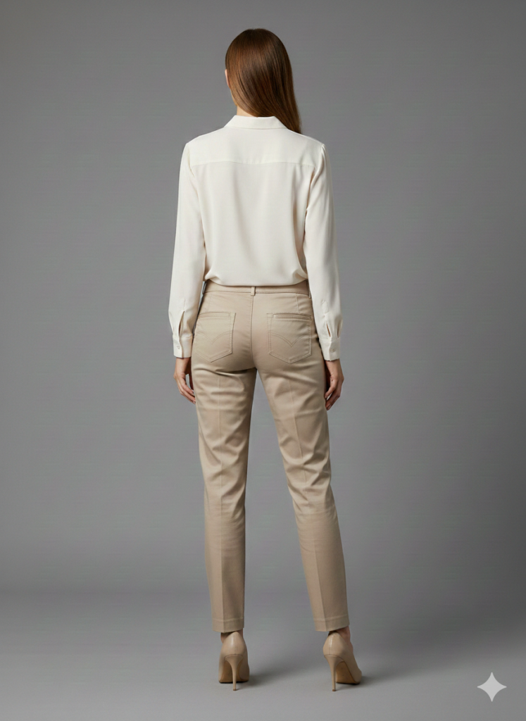 EKOL Klasik Dar Paça Pantolon 4014 - TAŞ