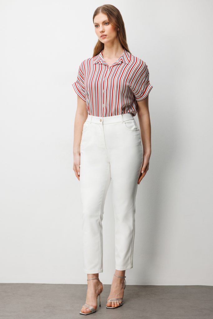 EKOL Beş Cep Dar Paça Pantolon 4036