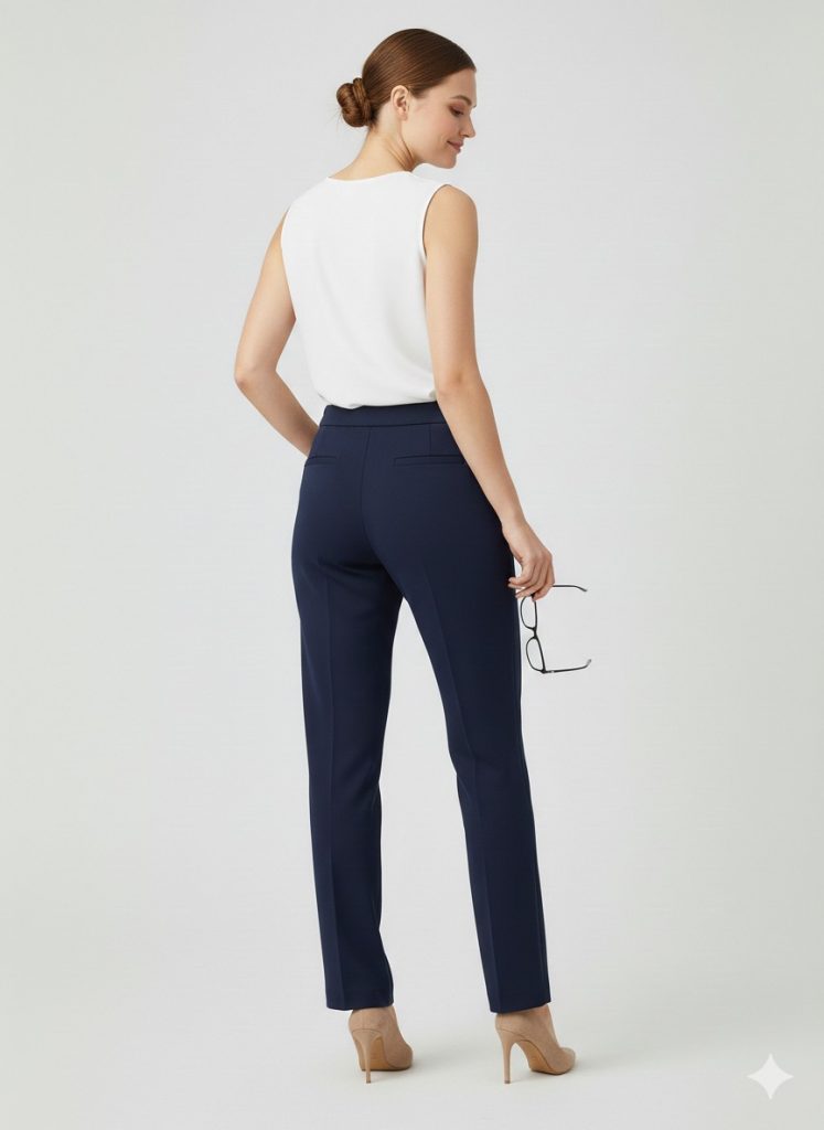 EKOL Önü Tokalı Pantolon 4046