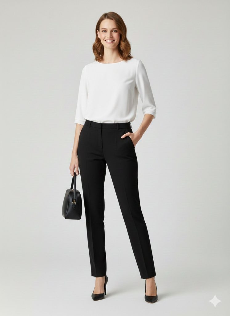 EKOL Düz Kesim Pantolon 4048