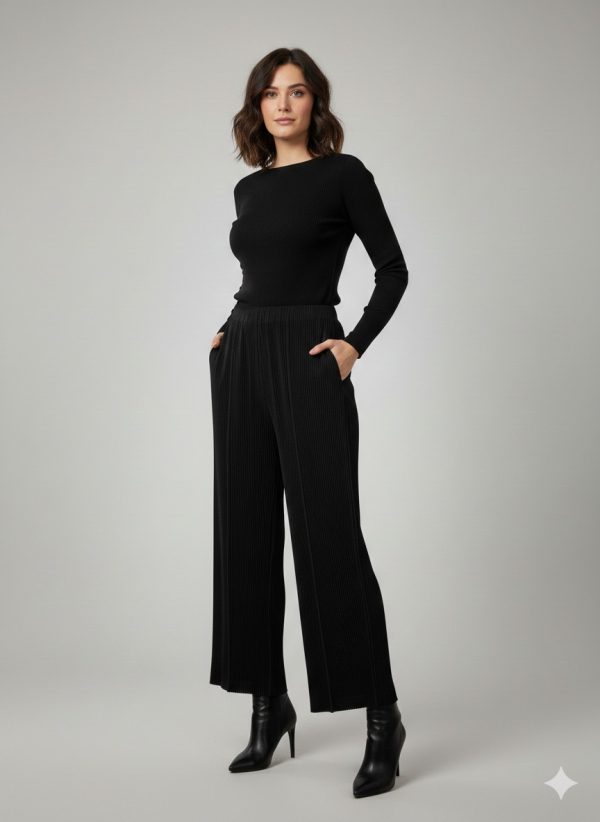 EKOL Pileli Pantolon  4908