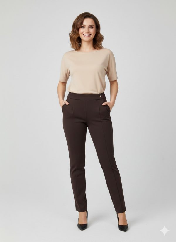 EKOL Dantel Detaylı Pantolon 4932