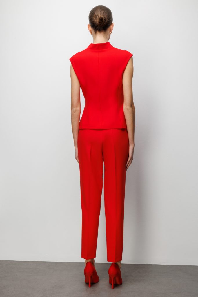 EKOL V Yaka Dikiş Detaylı Yelek  1010