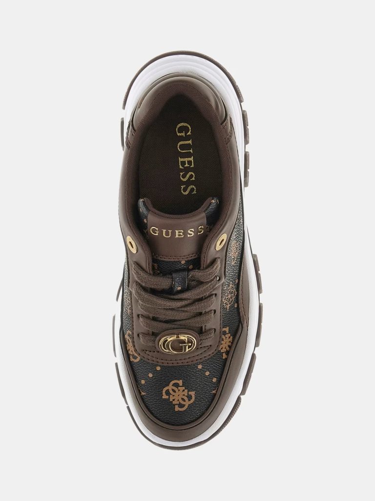 GUESS AYAKKABI FLFBRTPEL12 - kahve
