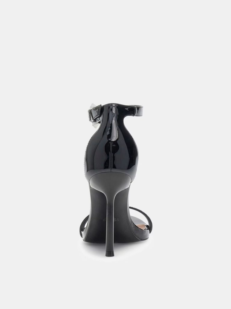 GUESS Insraa Patent SandaletlerFLPINSPAF03 - Siyah