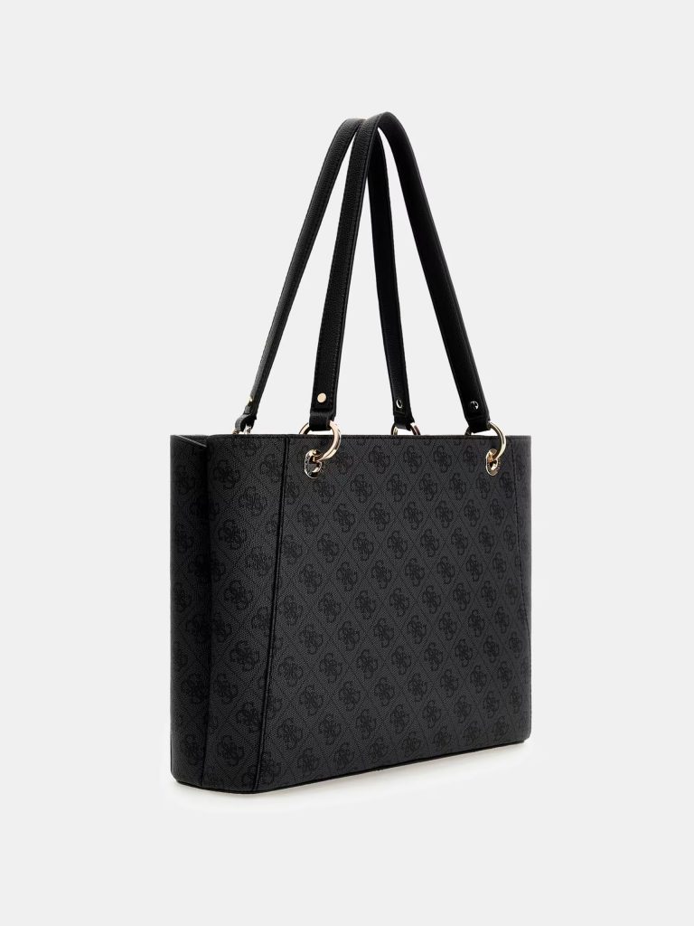 GUESS Noelle 4G Logolu Omuz Çantası HWBG9672250 - ANTRASİT