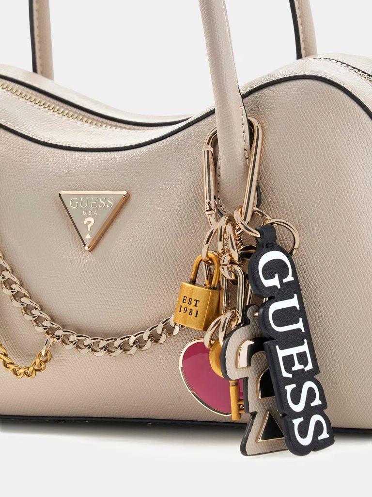 GUESS Davina Charms El Çantası HWBG9899060 - BEJ