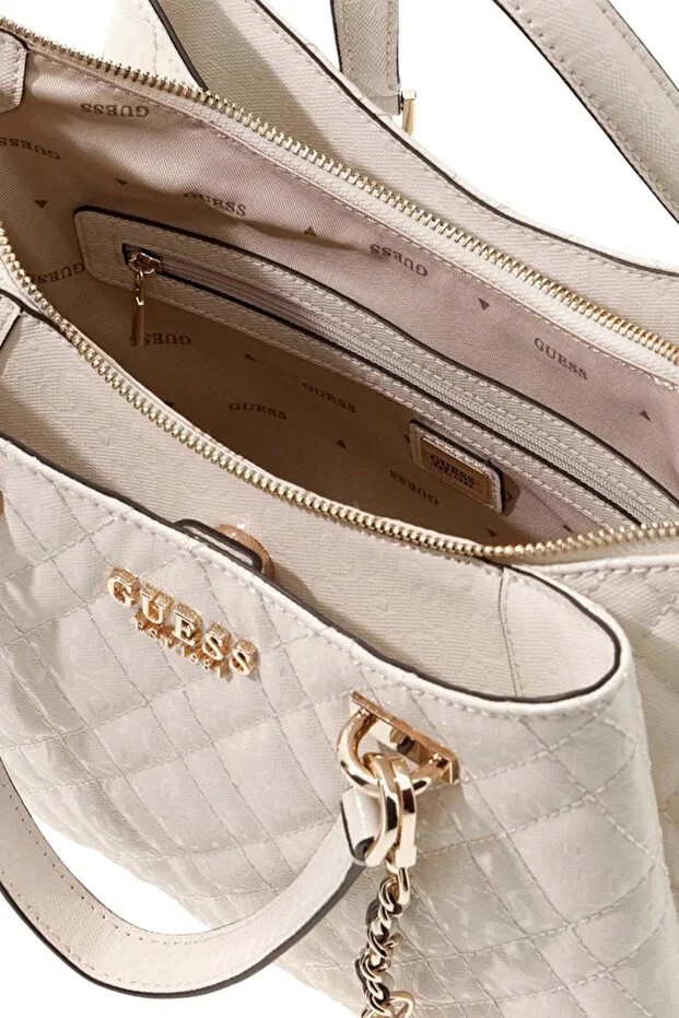 GUESS ÇANTA HWGG9628060 - EKRU