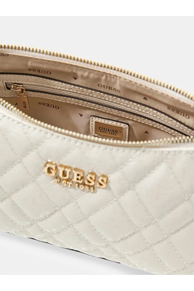 GUESS Isemay Kadın Omuz Çantası HWGG9628180 - EKRU