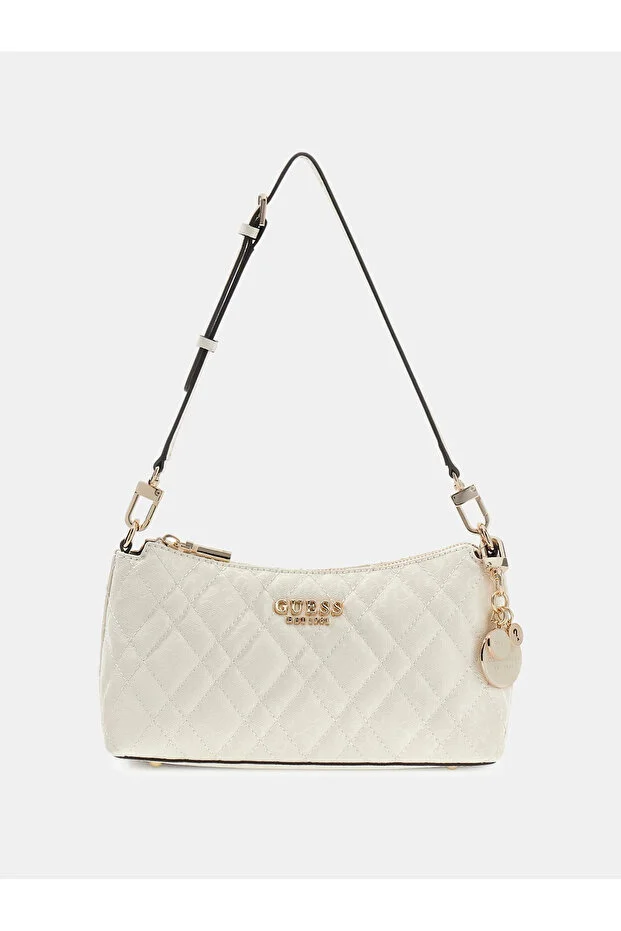 GUESS Isemay Kadın Omuz Çantası HWGG9628180 - EKRU