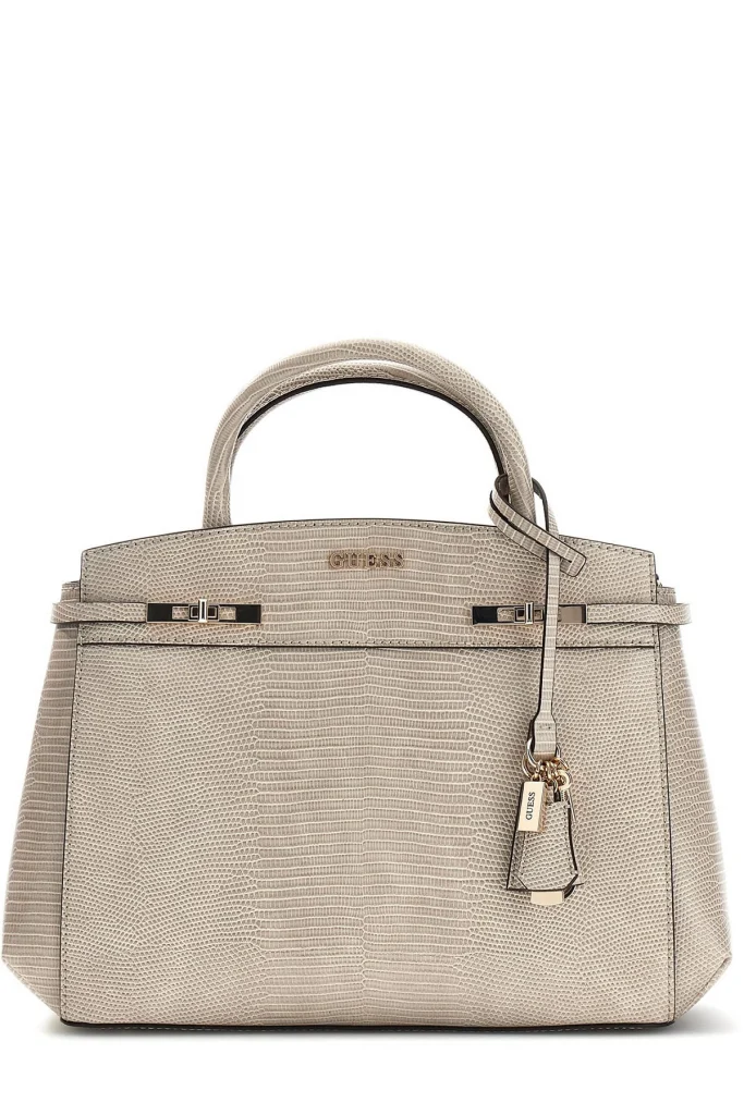GUESS Melinda Hayvan Desenli El Çantası HWKL9933060 - BEJ