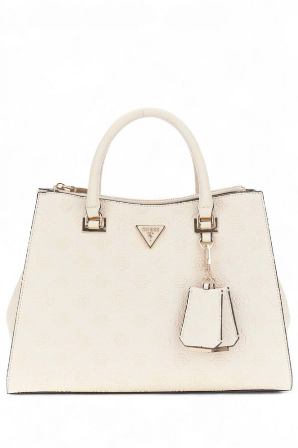 GUESS Cresidia 4G ve Peony logolu el çantası HWPD9888070